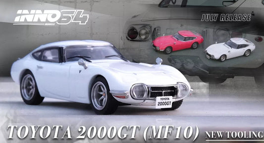 1:64 Toyota 2000GT - Pegasus White - INNO64