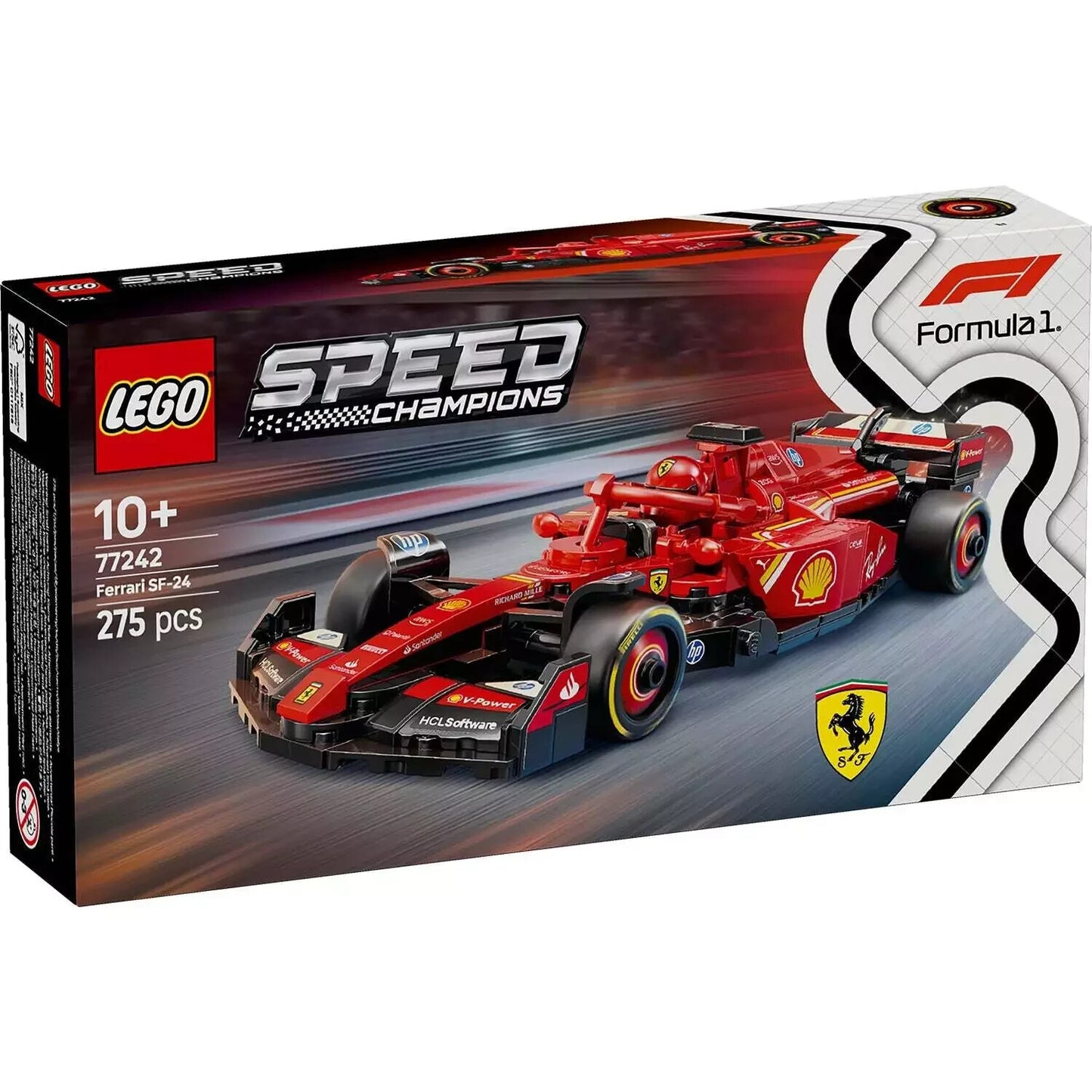 LEGO Speed Champions Ferrari SF-24 F1® Race Car 77242
