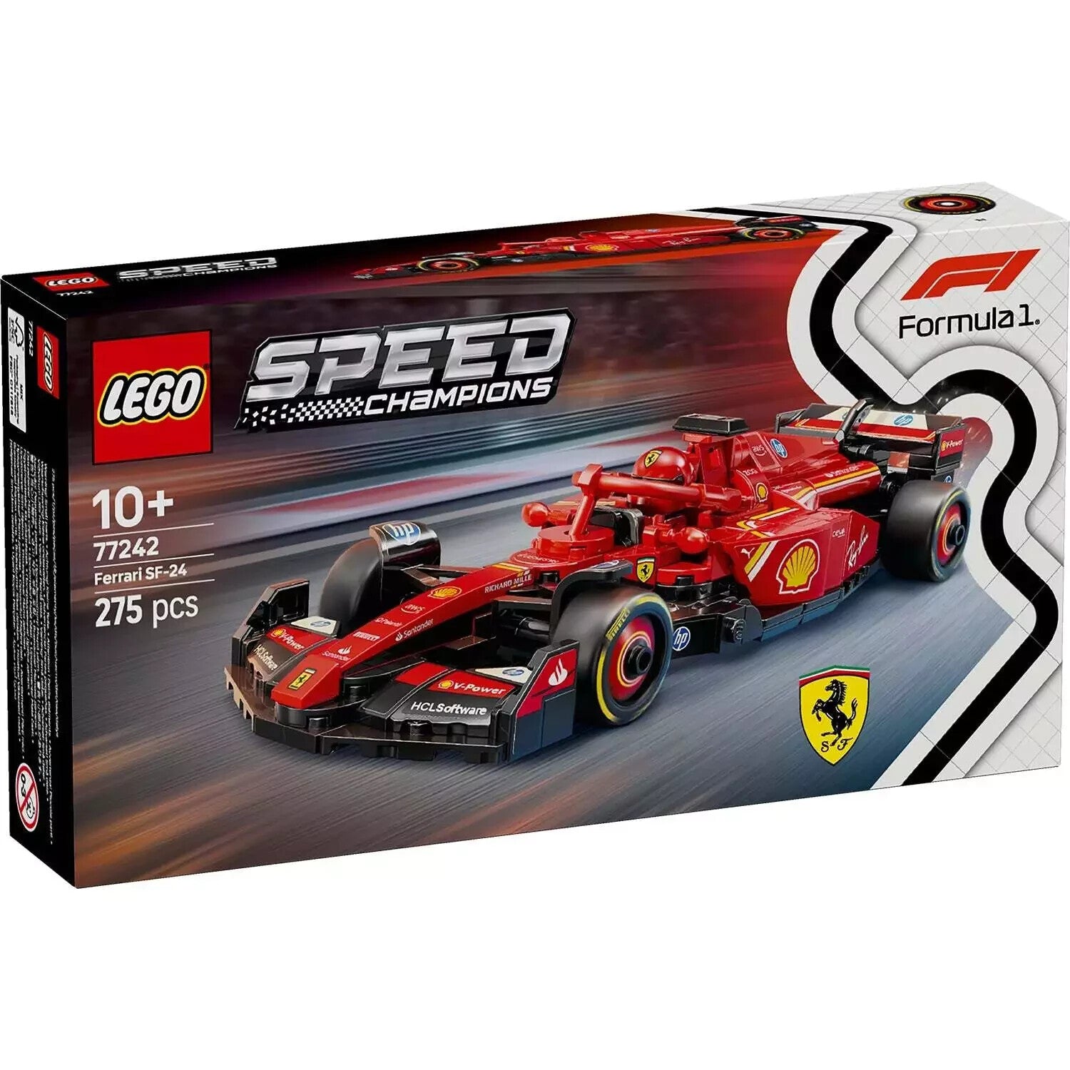 LEGO Speed Champions Ferrari SF-24 F1® Race Car 77242