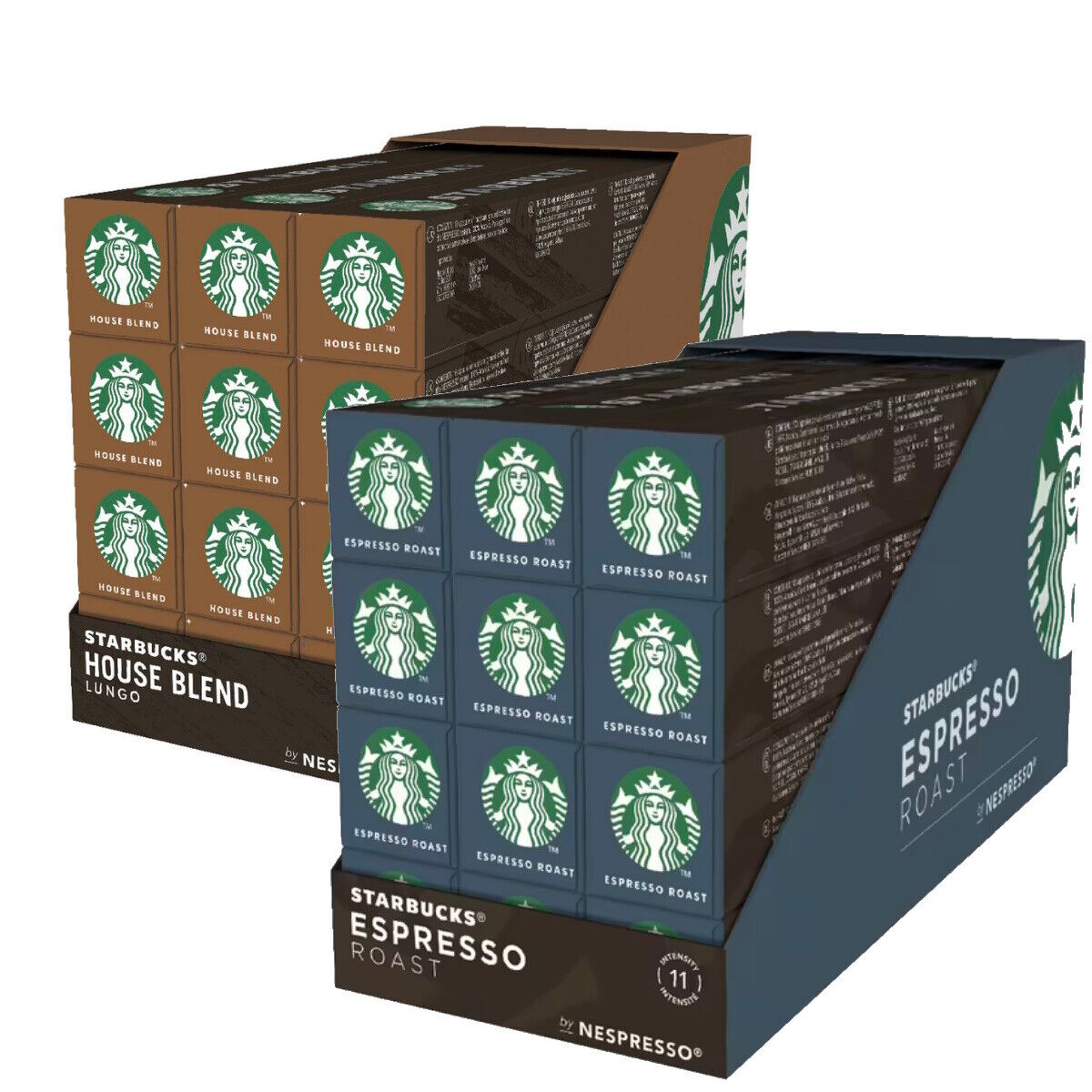 Starbucks Multipack Medium Roast Dark Expresso Coffee Pods Capsules 10x 120x