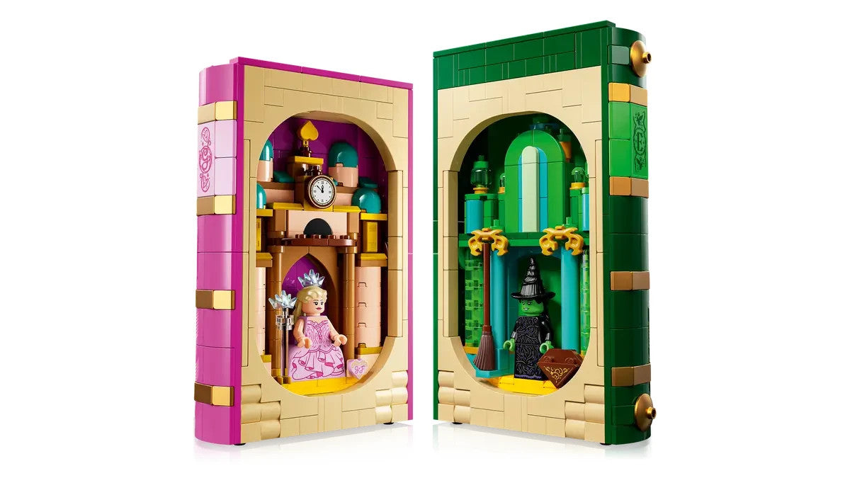LEGO 75691 Wicked Glinda & Elphaba Bookends