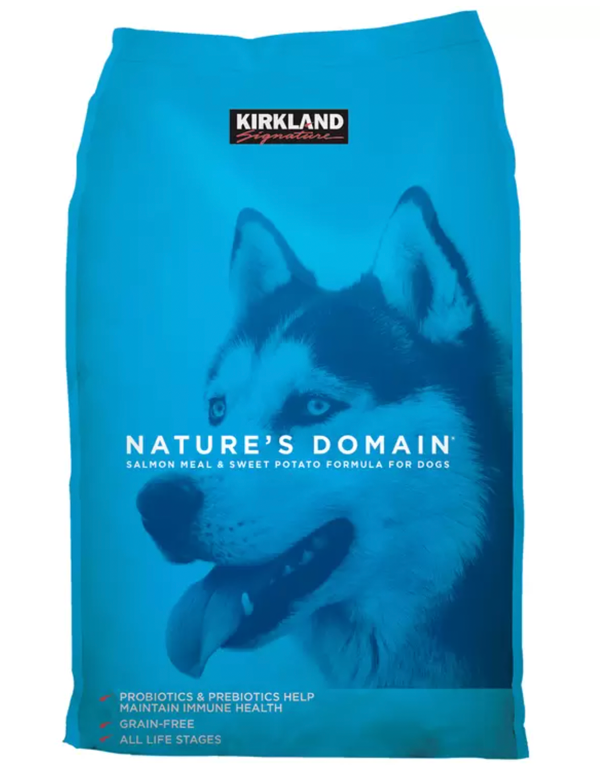 Kirkland Nature's Domain Salmon Meal & Sweet Potato Formula Dog Food 15.87kg