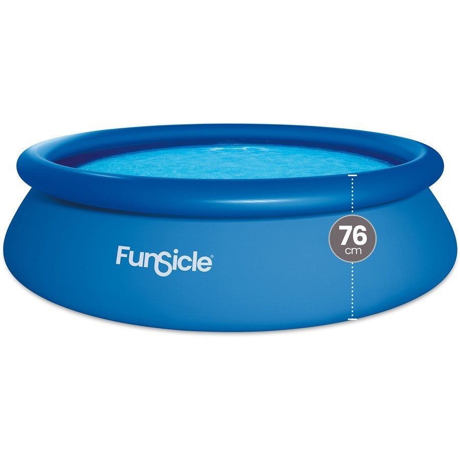 NEW Funsicle 10ft Fast Set Inflatable Swimming Pool Outdoor with Pump and Filter