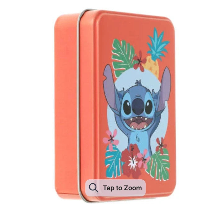 Paladone Playing Cards Disney Lilo & Stitch Storage Tin & Standard Deck NEW