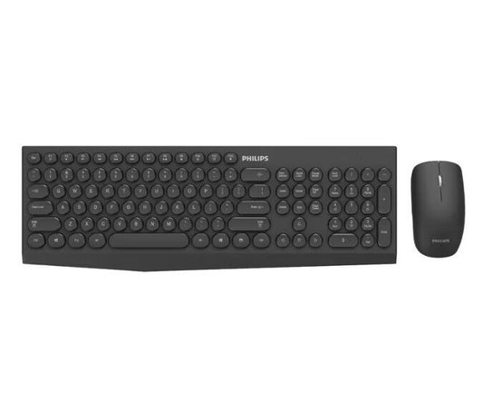 Philips SPT6323 C323 Compact Wireless Keyboard & Mouse Combo PC Windows Mac PS5