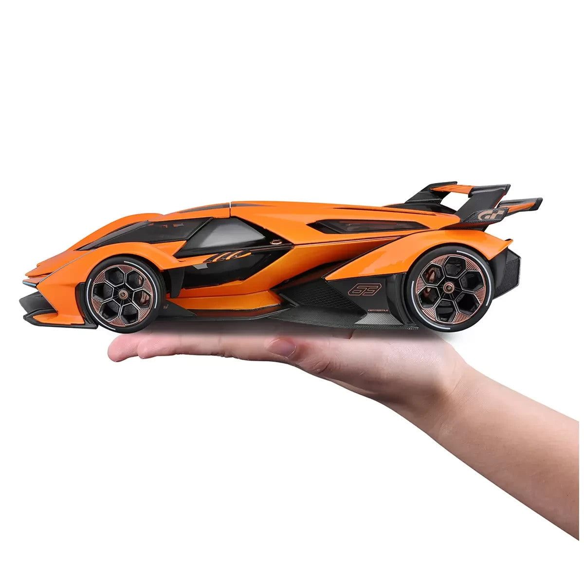 Maisto Lamborghini Lambo V12 Vision Gran Turismo 1:18 Diecast Toy Car Orange