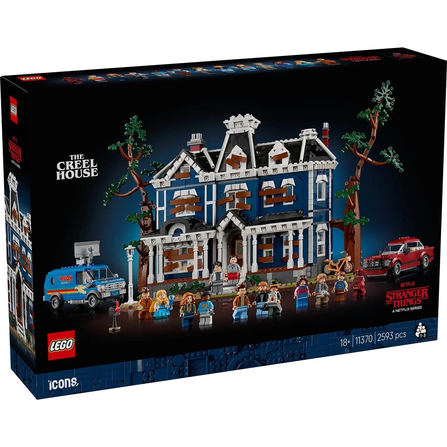 LEGO 11370 Icons Stranger Things: The Creel House Brand New Sealed code MARCHSVE
