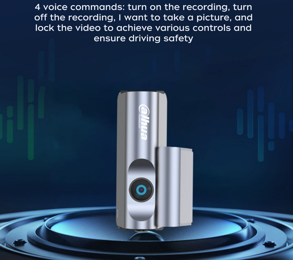 Dahua Mini Dash Camera M6 1296P UH resolution night imaging Wifi GSensor Detect