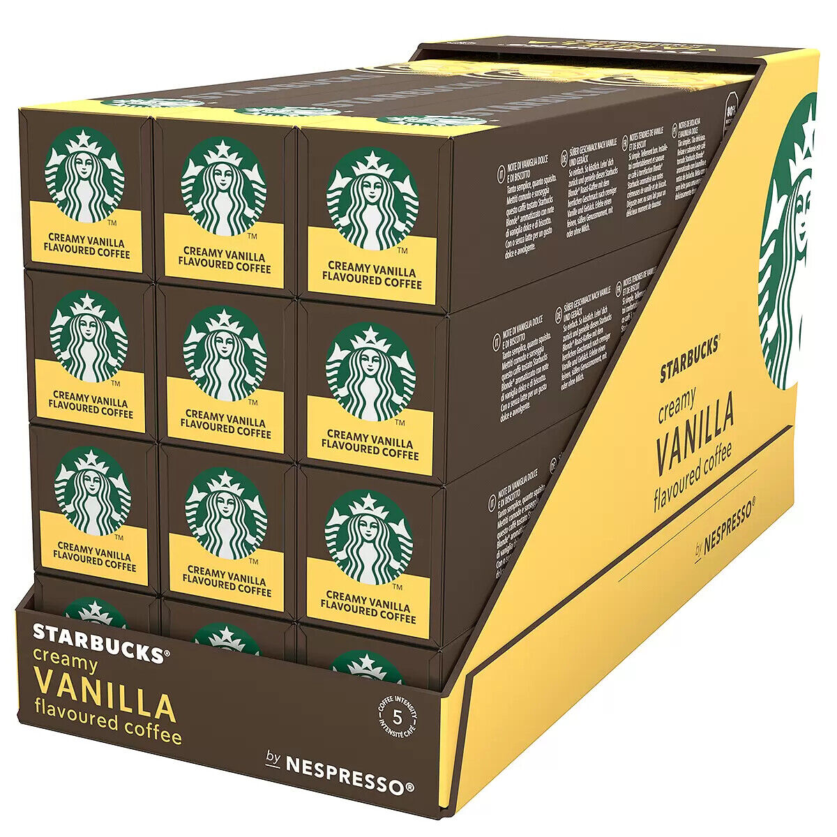 120x Starbucks Multipack Medium Roast Dark Expresso Coffee Pods Capsules