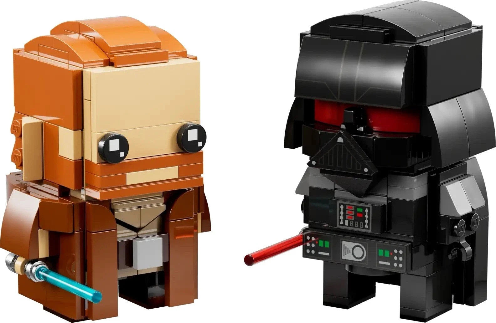 LEGO Star Wars BrickHeadz 40547 - Obi-Wan Kenobi & Darth Vader-  New - Free Post