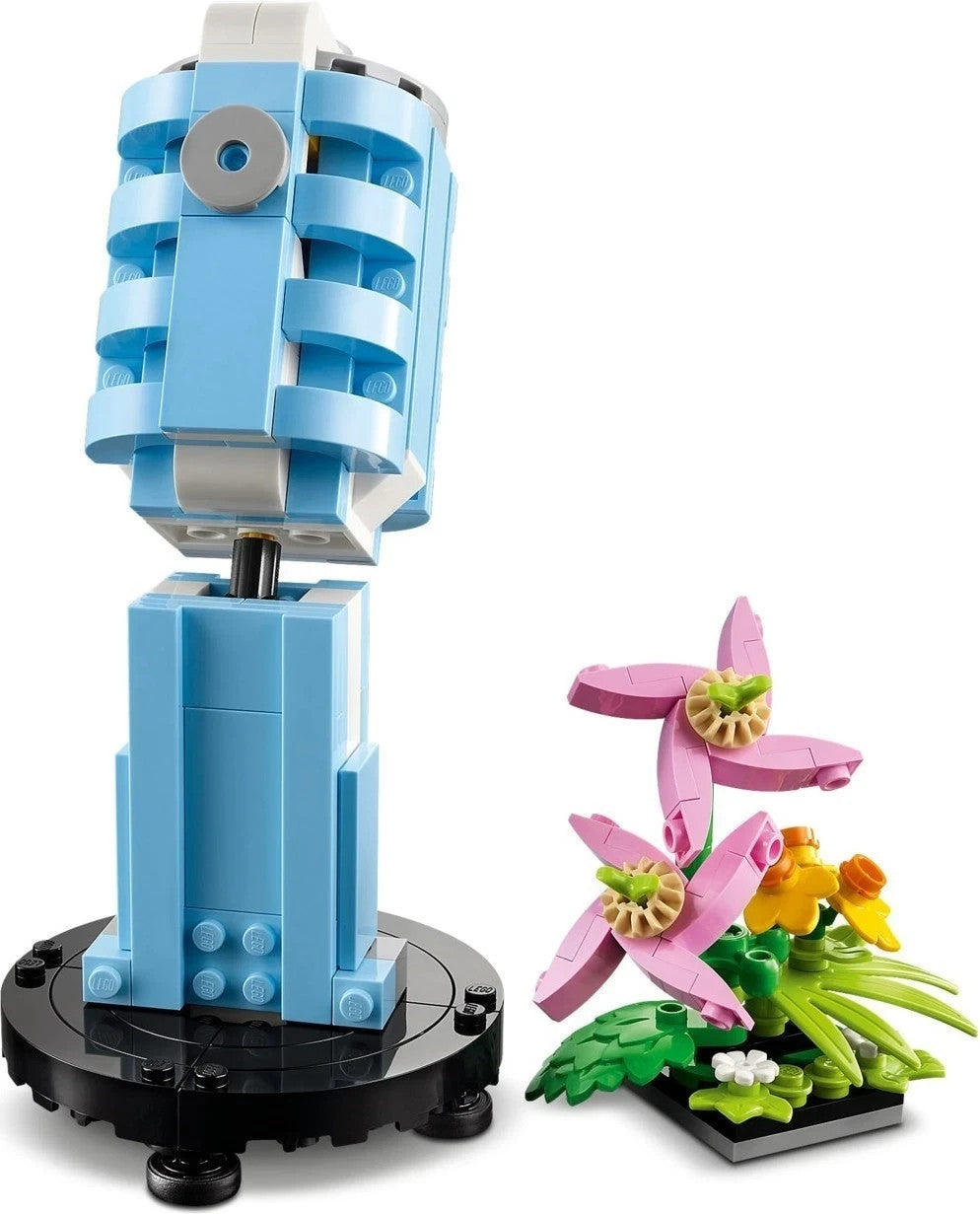 LEGO 31172 Creator 3in1 Record Player With Flowers Radio Microphone Retro BNISB
