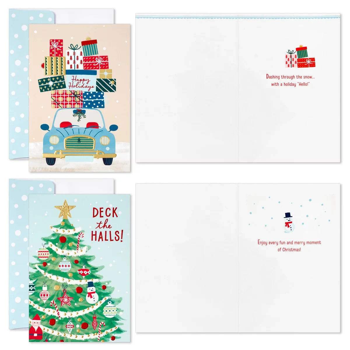 Hallmark Traditional Holiday Card Assortment 40 Pack - Traditional Icons