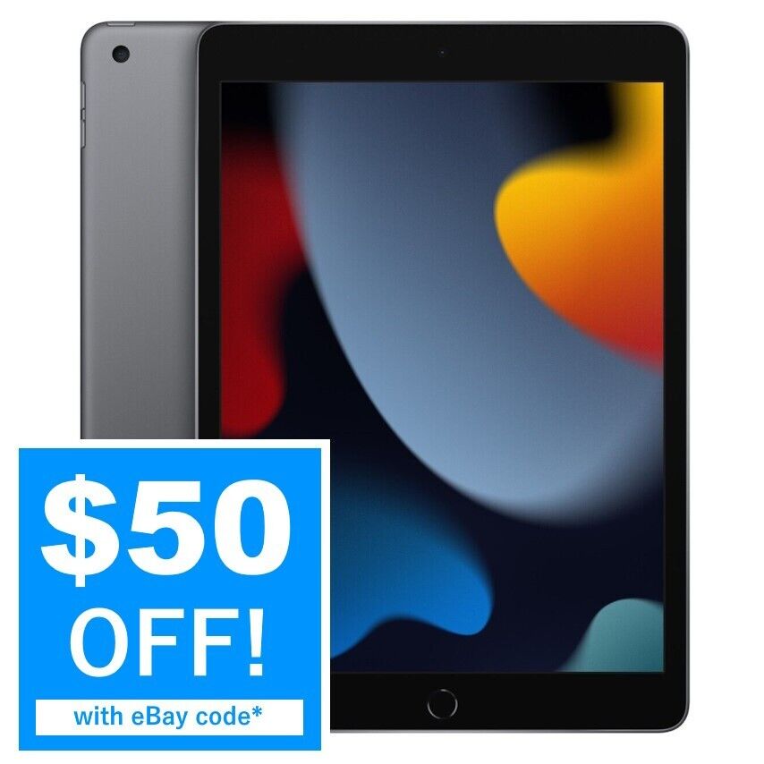 Brand New Apple iPad 9th Gen. 64GB Wi-Fi 10.2 inch - Space Grey