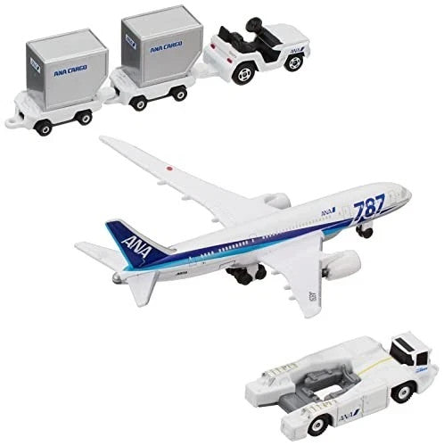 Takara Tomy 395690 Tomica All Nippon Airways Boeing 787 Airport Set (ANA)