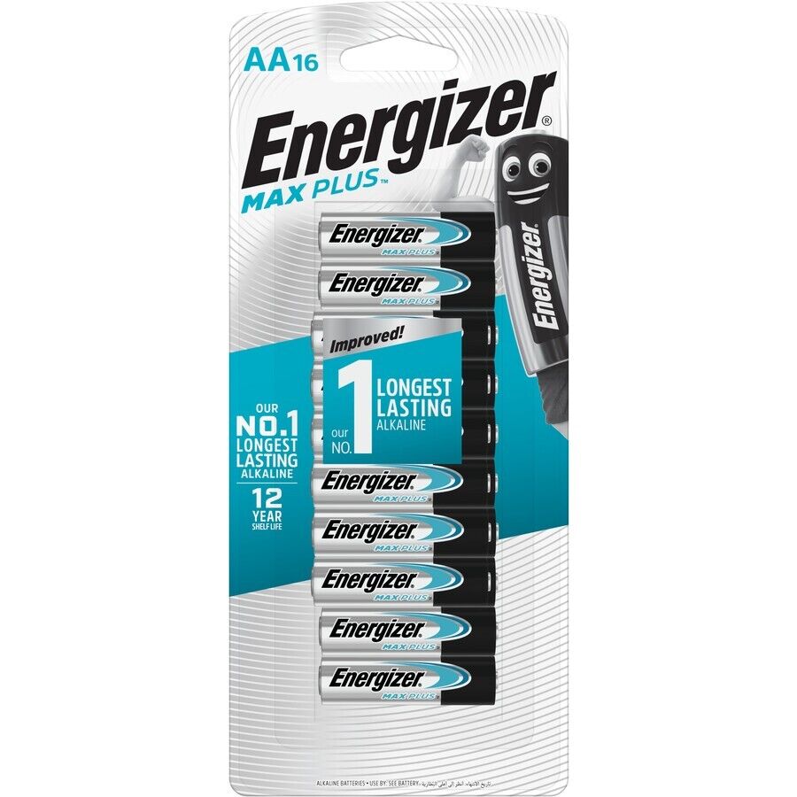 Energizer Max Plus Advanced AA AAA Batteries Battery Pack