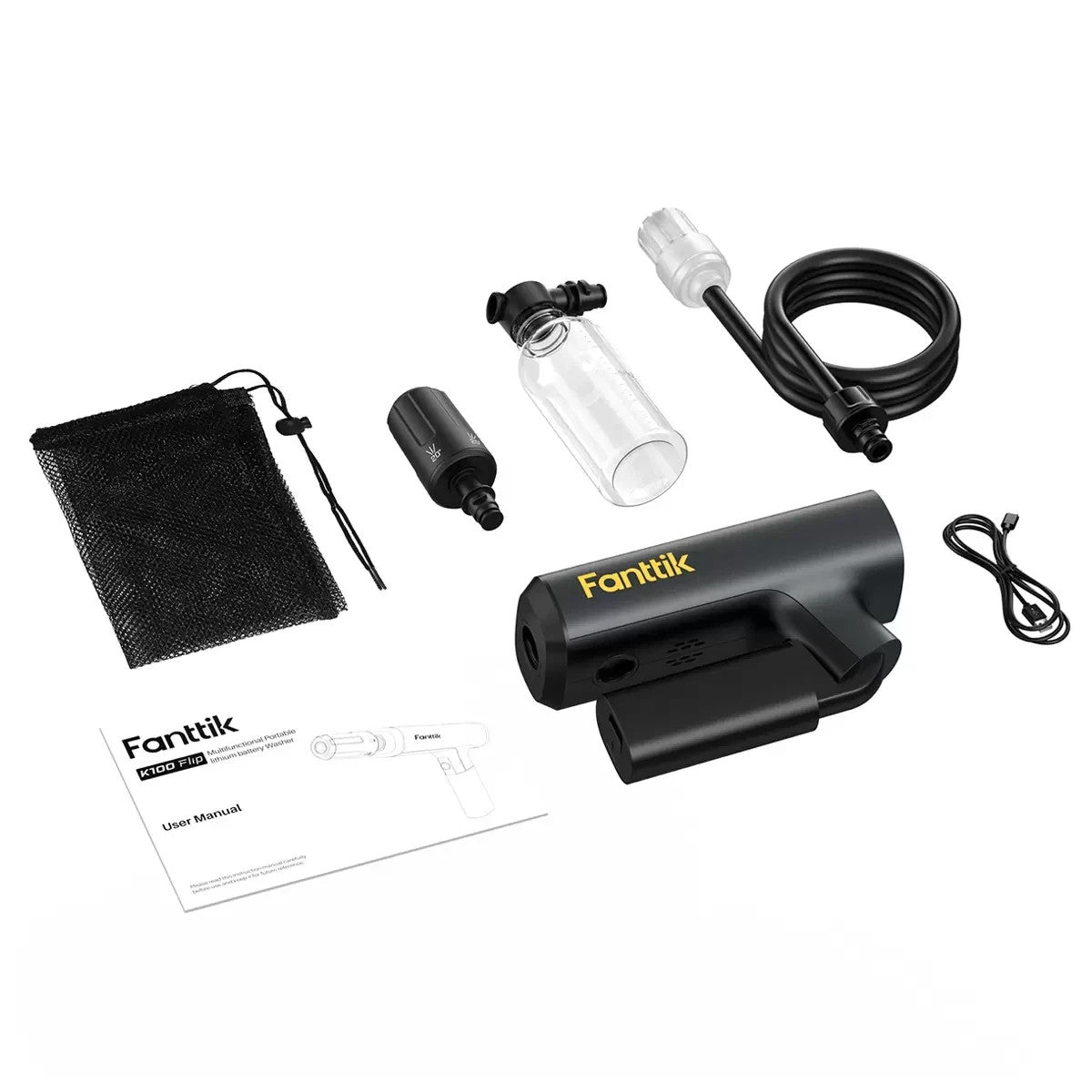 Fanttik K100 Portable Cordless Electric Pressure Washer K100