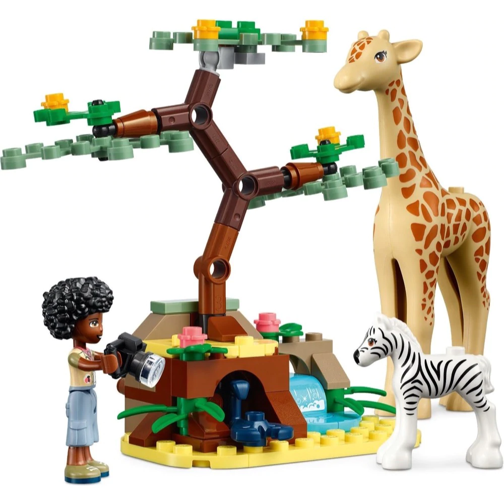 LEGO 41717 Friends Mia Wildlife Rescue Vet Medical Doctor Zebra Scorpion Giraffe