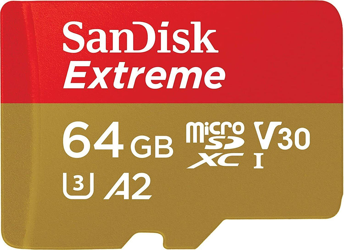 256GB Micro SD Card Extreme SanDisk SDXC 190MB/S V30 A2 Drone Memory 32GB 64GB