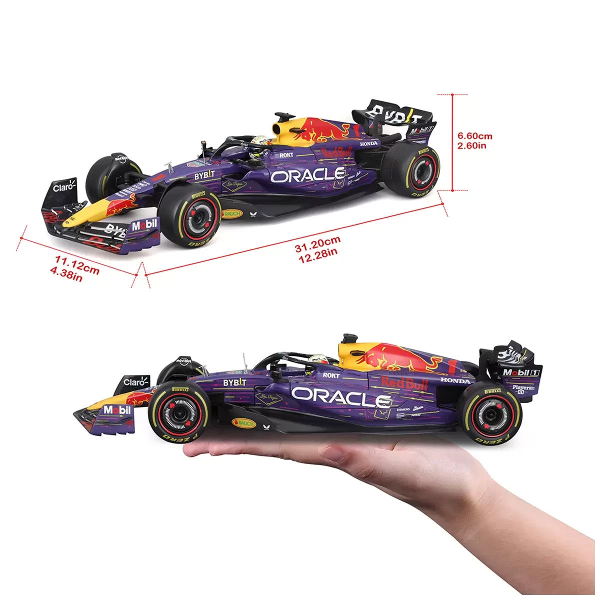 Maisto1:18 Scale Formula 1Diecast Cars Oracle Red Bull RacingRB19 2023 Sergio