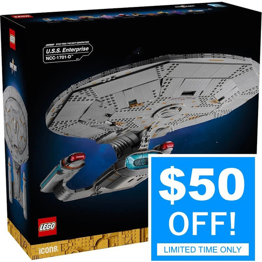 LEGO 10356 Star Trek: U.S.S. Enterprise NCC-1701-D™ Brand New use code save $50