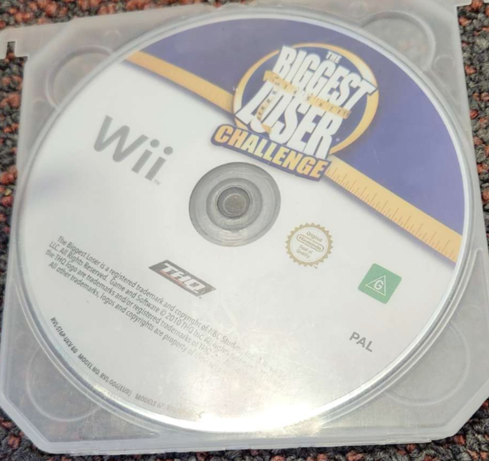 The Biggest Loser Challenge Wii Nintendo Game Disc Only