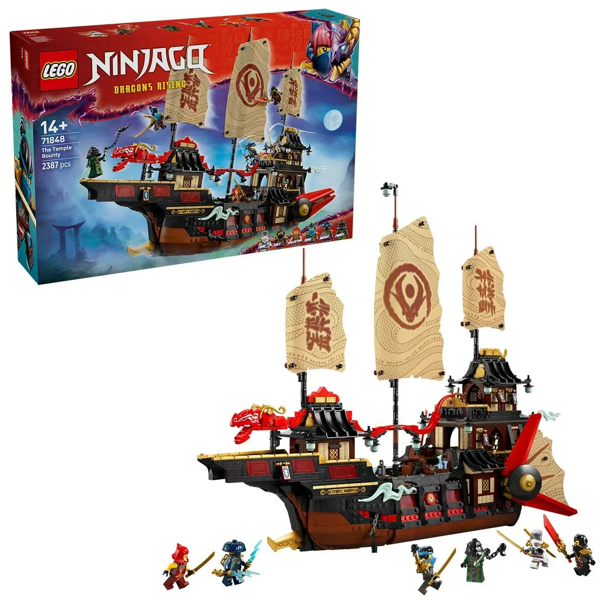 LEGO® NINJAGO 71848 - The Temple Bounty Ship