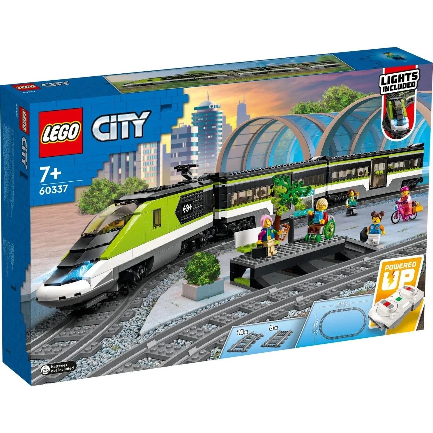 LEGO 60337 City Express Passenger Train Brand New Sealed