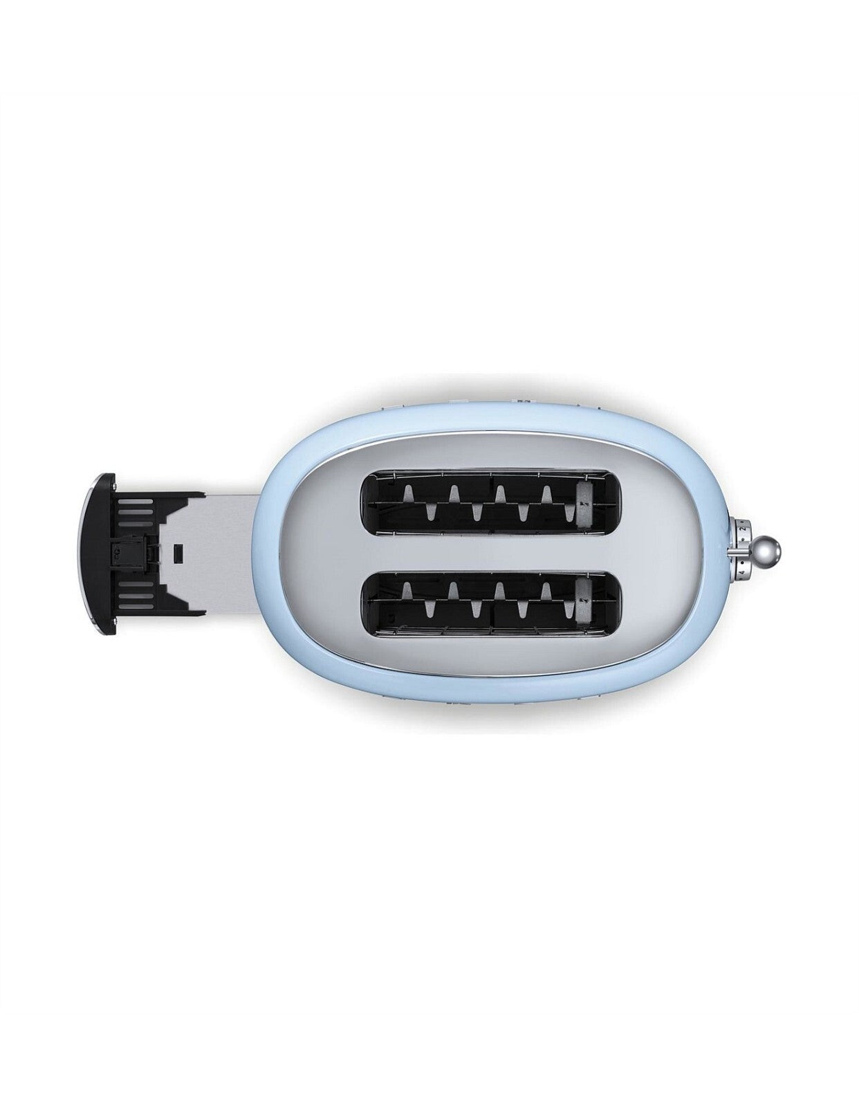 Smeg 50s Retro Style 2 Slice Toaster Pastel Blue TSF01PBAU Kitchen Toasters