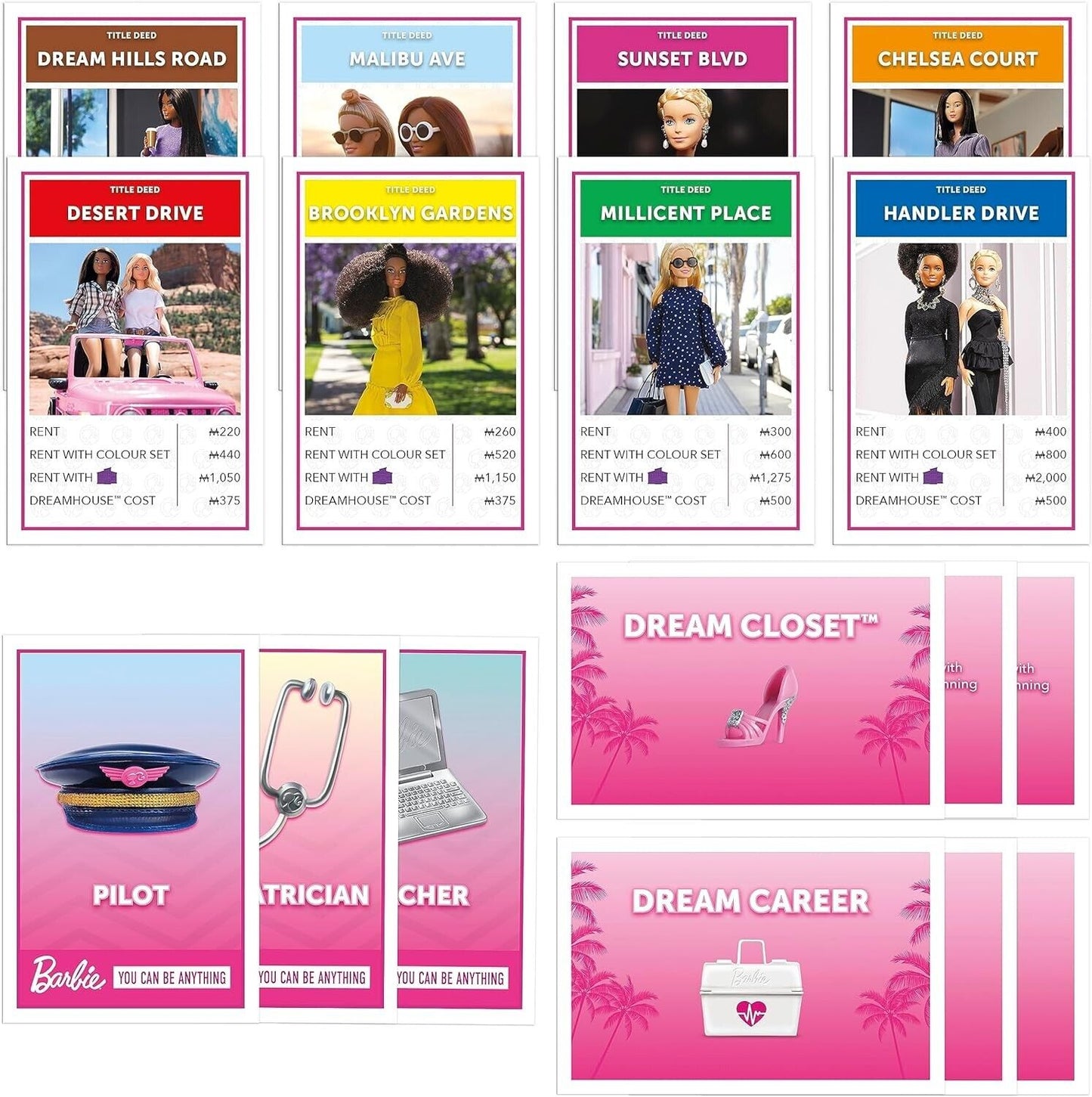 Monopoly Barbie Edition Board Game