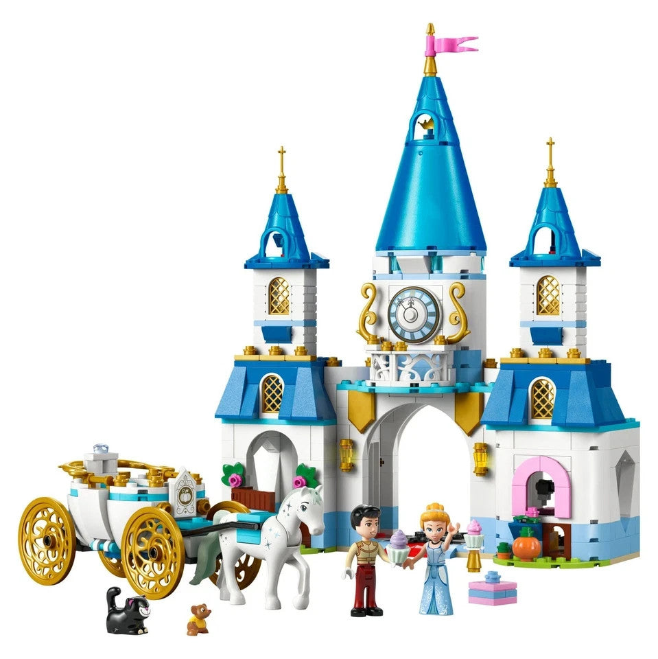 LEGO Disney Princess Cinderella's Castle and Horse Carriage (43275) NEW