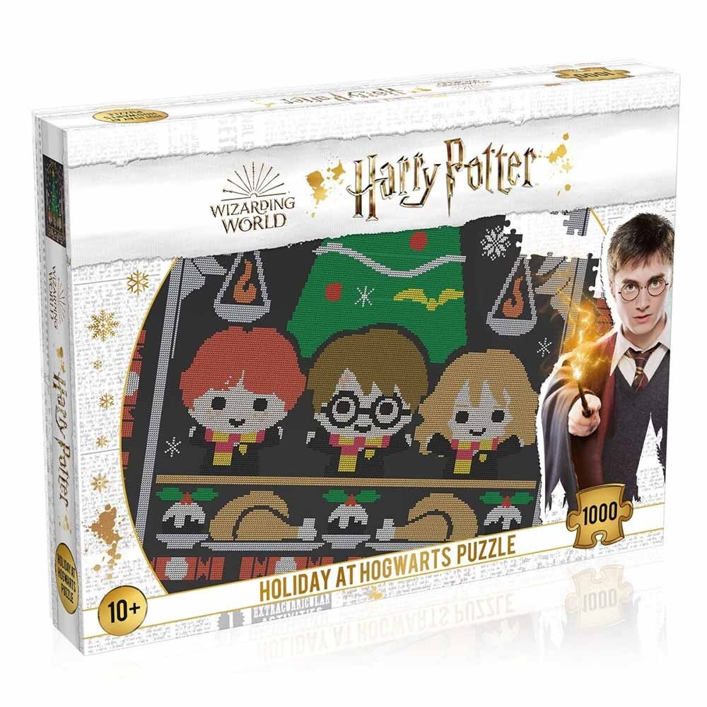 Harry Potter Holiday At Hogwarts 1000 Pieces Puzzle