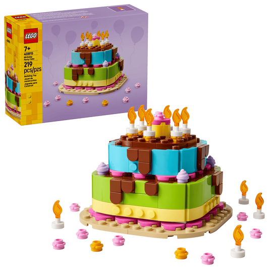 Lego 40815 Birthday Party Cake - Gift Box Storage Seasonal New