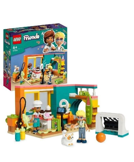LEGO Friends Leo's Room 41754 Building Toy Set for Kids Aged 6+; Comes with 2 Mi