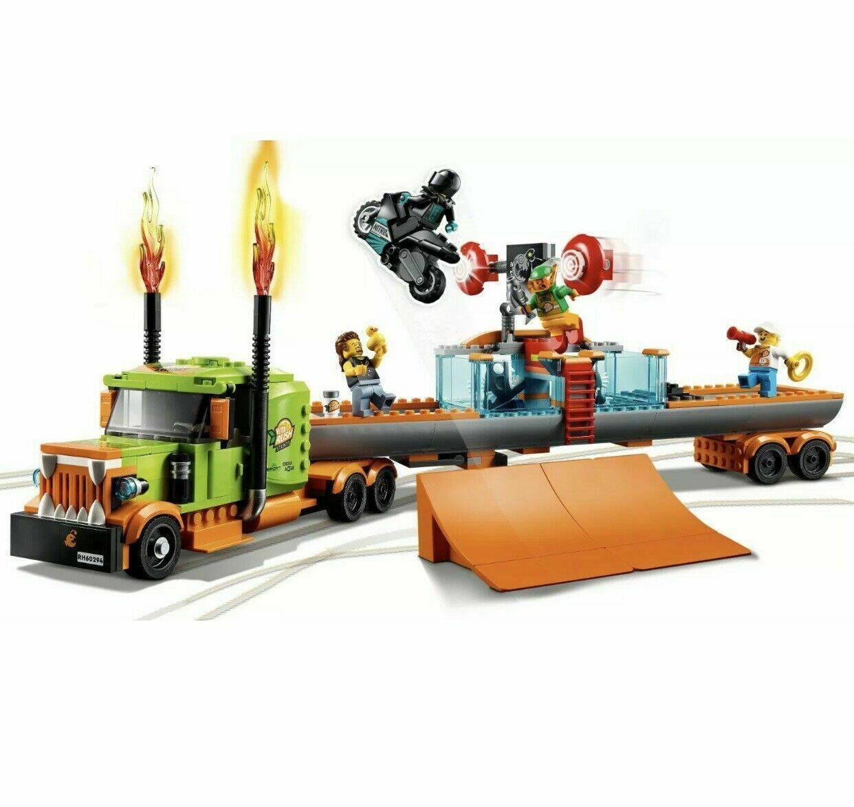 LEGO City 60294 Stunt Show Truck Age 6+ Brand New StuntZ
