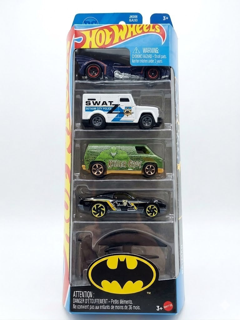 Hot Wheels 2026 Batman 5-Pack BATMOBILE BATPLANE BLVD BRUISER 70s VAN JKG08