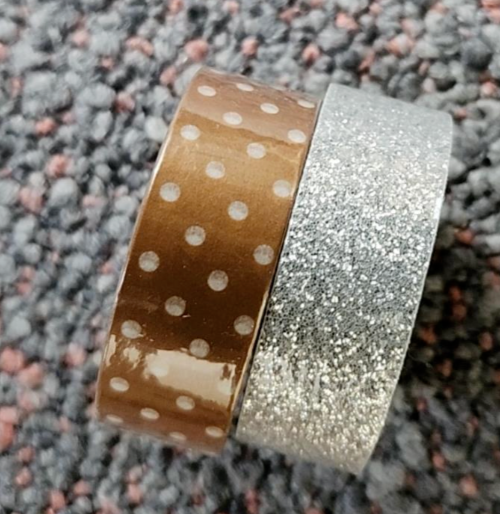 2 Pack Washi Tapes 15mm x 2m, 10m Acid Free Photo Safe Decorative Tape