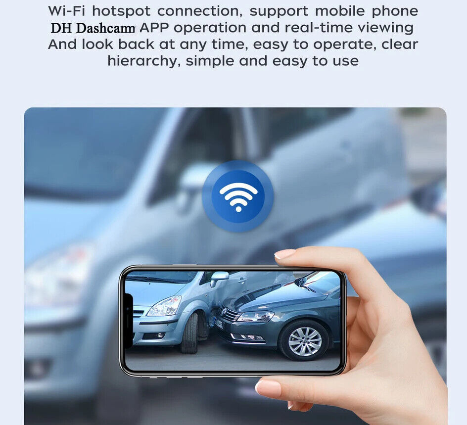 Dahua Mini Dash Camera M6 1296P UH resolution night imaging Wifi GSensor Detect