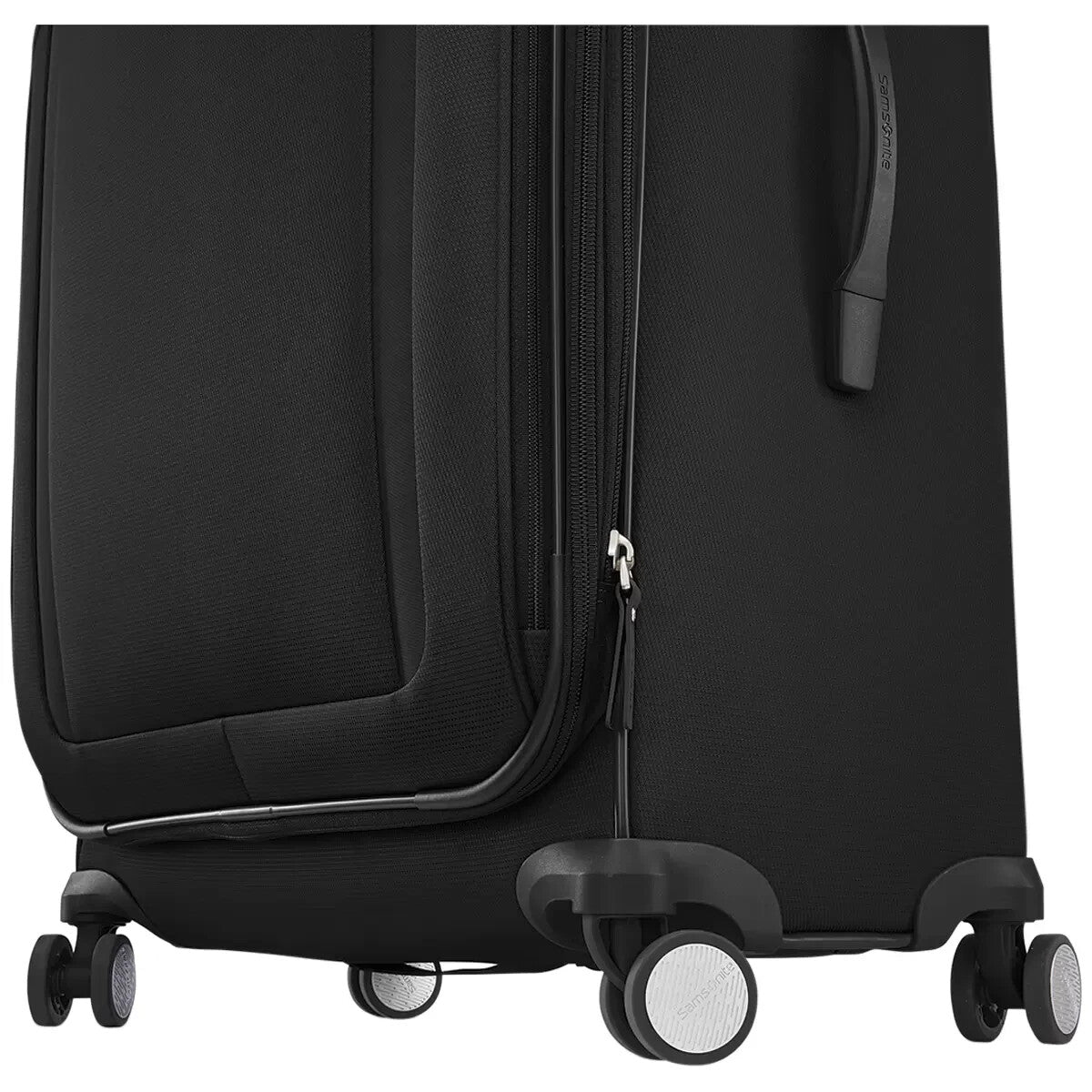 Samsonite Renew Softside Travel Luggage Suitcase Set 2 Piece Black 76cm + 57cm