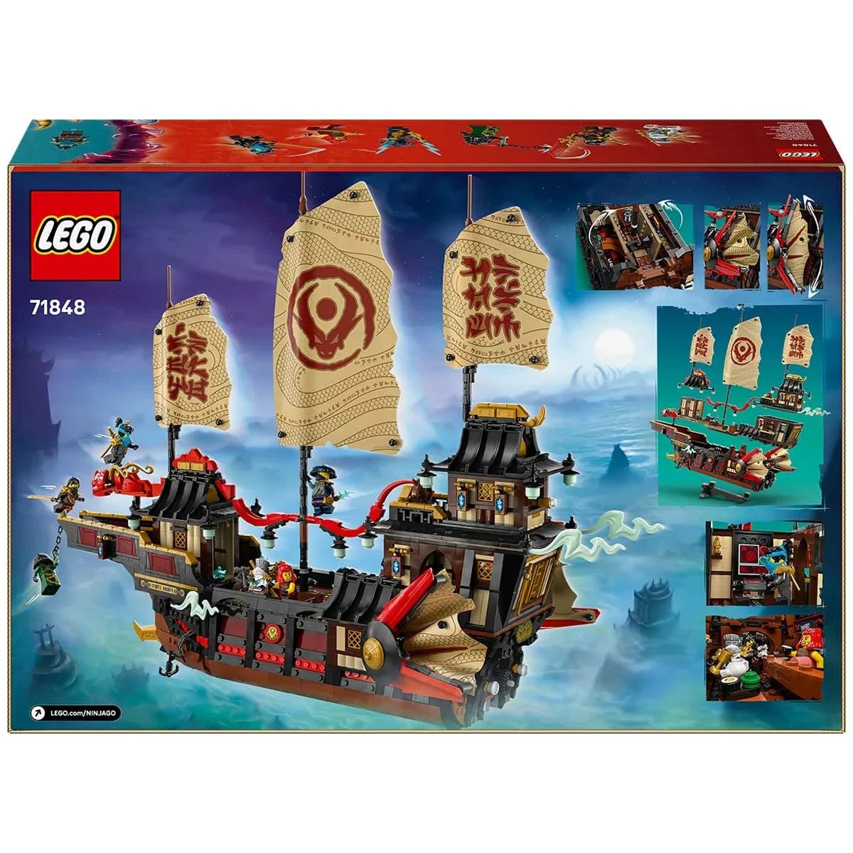 LEGO® NINJAGO 71848 - The Temple Bounty Ship