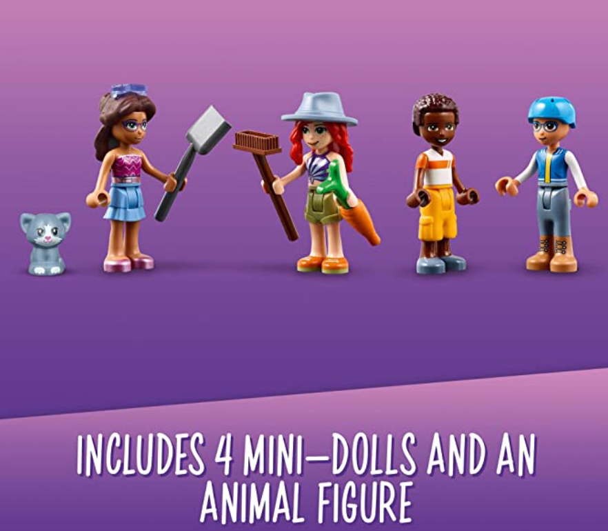 LEGO Friends Canal Houseboat 41702 Boat With Rooftop Garden & Stall, Bike