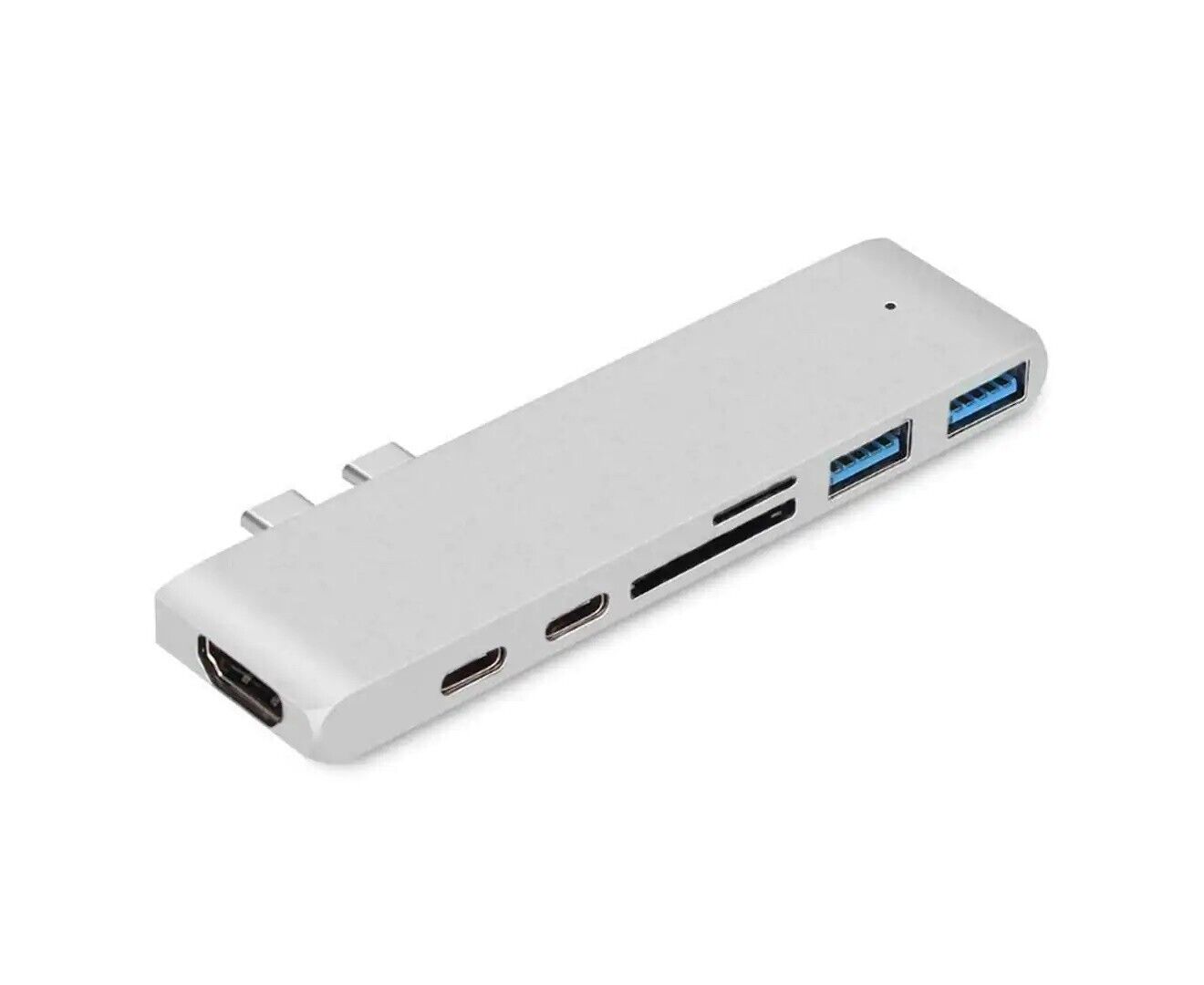 7in1 USB-C Type C HD Output 4K HDMI USB 3.0 Adapter SD TF CARD HUB MacBook Pro