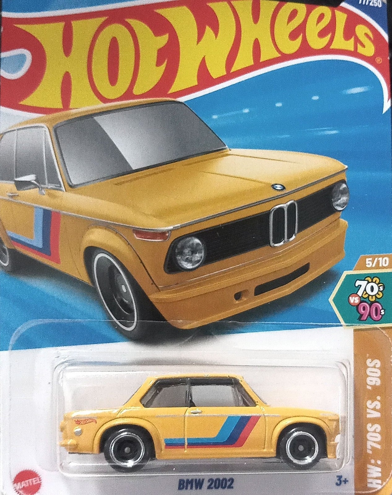 Hot Wheels '70s vs '90s 5/10 – BMW 2002 77/250