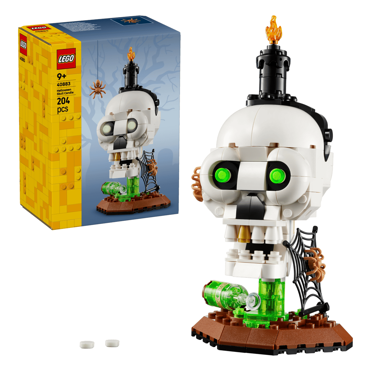 LEGO 40883 Halloween Skull Candle - Seasonal - Exclusive - New Sealed - AU