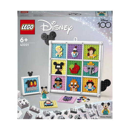 LEGO 43221 Disney 100 Years of Disney Animation Icons Brand New