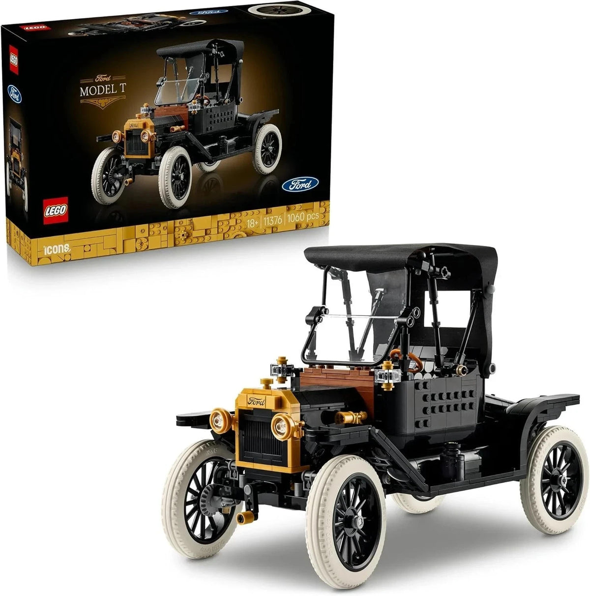 LEGO 11376 Icons: Ford Model T 1060 PCS Brand New Sealed