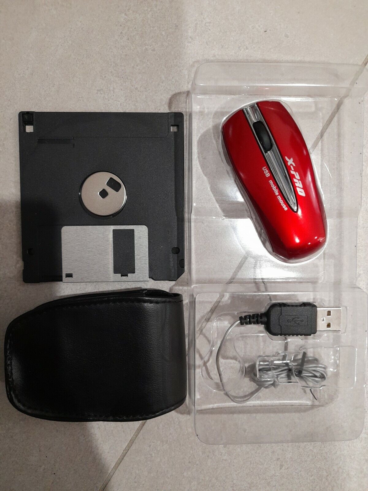 USB Mini Optical Mouse X-Pro Ergo Design, Using Wheel to Scroll, High Resolution