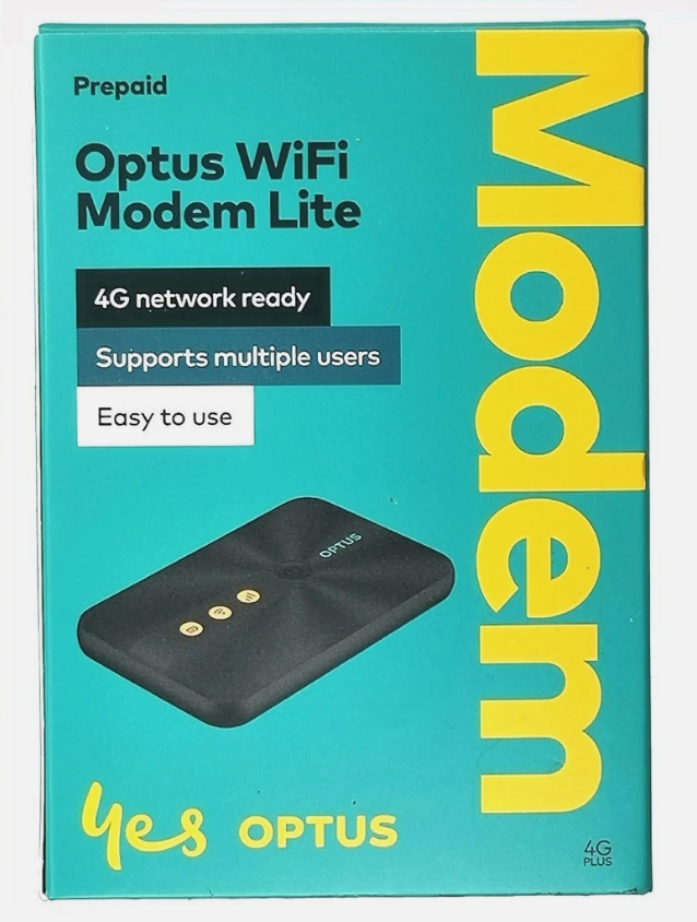 Optus WIFI Modem Lite 4G Broadband Internet Hotspot Pocket Router ZTE MF937