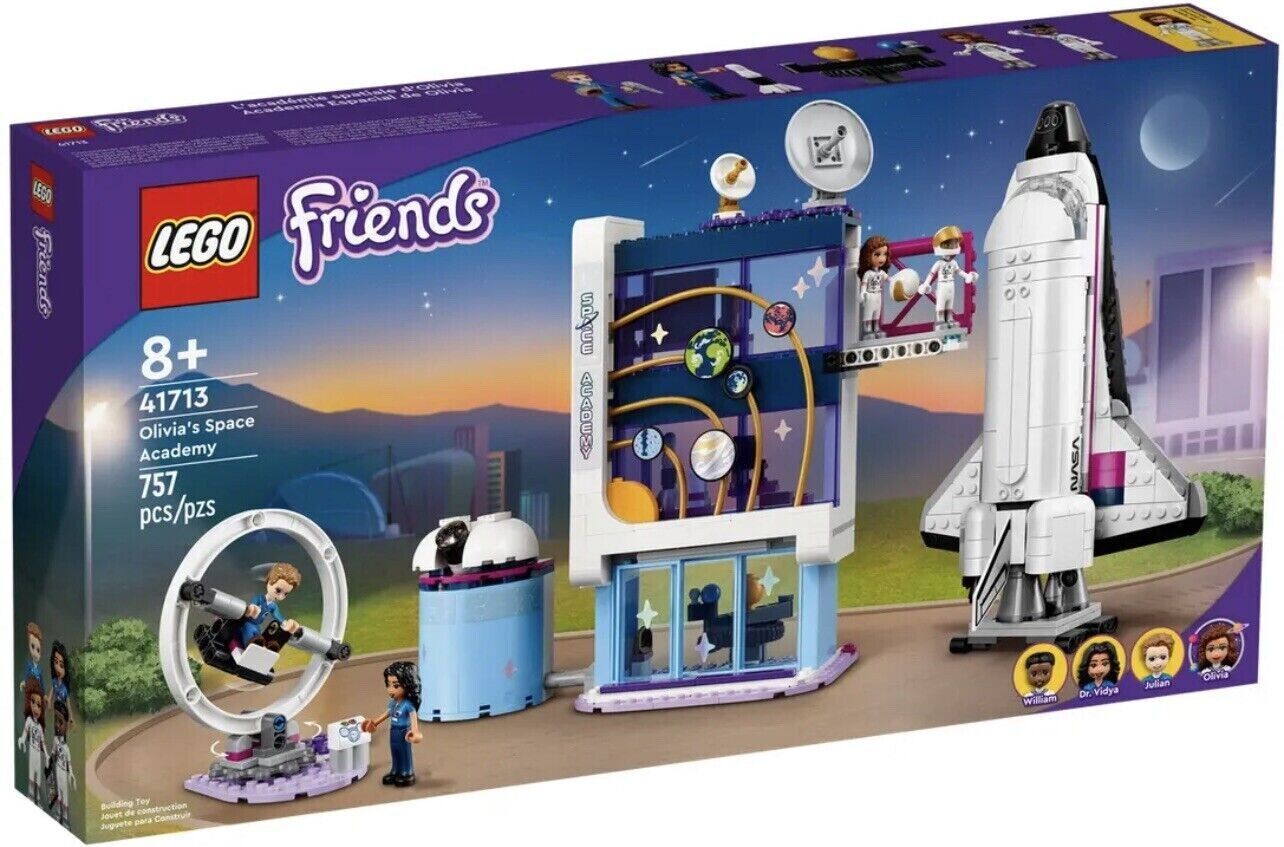 LEGO 41713  Friends Olivias Space Academy NASA Shuttle Orbiter Brand New Sealed