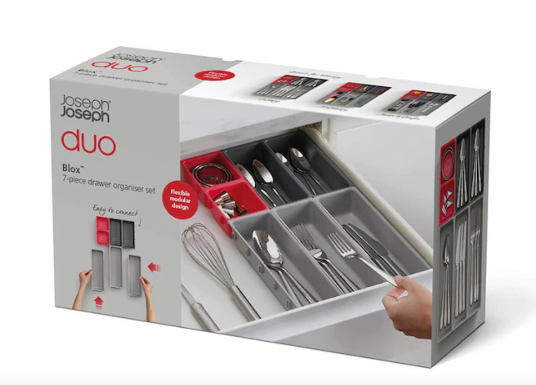 Joseph Joseph Duo 7 Piece Drawer Organiser Set
