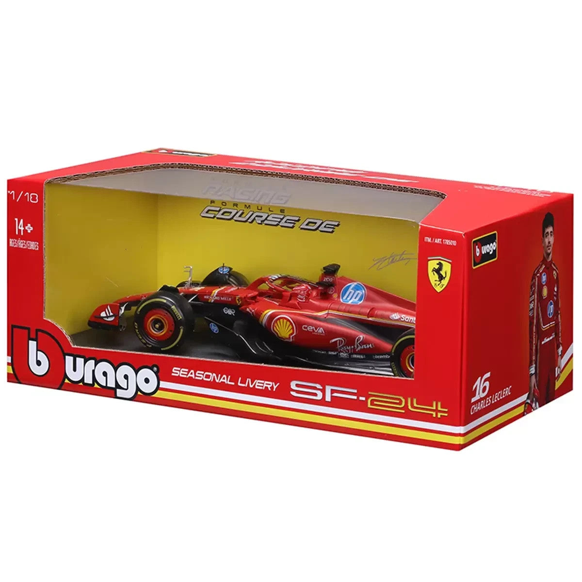 Maisto 1:18 Scale Formula 1 Diecast Cars Ferrari SF-24 2024 Carlos Sainz